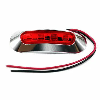 10Pcs Red SMD 4 LED Truck Side Marker Tail Light Clearance Lamp Trailer 12/24V Accesorios Para Auto Car Side Marker Lights
10Pcs Red SMD 4 LED Truck Side Marker Tail Light Clearance Lamp Trailer 12/24V Accesorios Para Auto Car Side Marker Lights