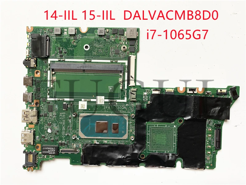 Материнская плата для ноутбука DALVACMB8D0 lenovo 14-IIL 15-IIL со стандартным центральным