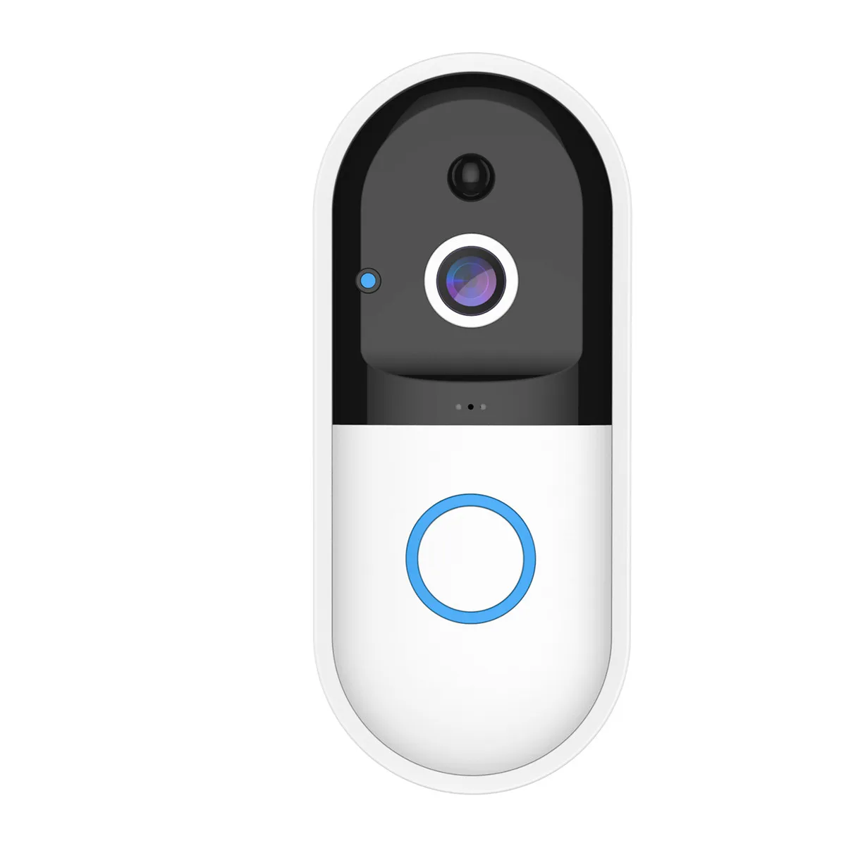 Wifi Doorbell Camera Smart Video Intercom Door Bell Video Call For Apartments IR Alarm Color Lens Security Camera White
Wifi Doorbell Camera Smart Video Intercom Door Bell Video Call For Apartments IR Alarm Color Lens Security Camera White