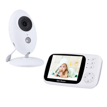 3.5 Inch 808 Wireless LCD Baby Monitor Music Intercom Night Vision Portable Walkie Talkie Babysitter Care with US Plug (White)
3.5 Inch 808 Wireless LCD Baby Monitor Music Intercom Night Vision Portable Walkie Talkie Babysitter Care with US Plug (White)