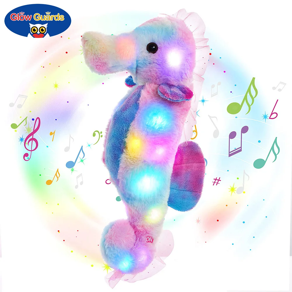Glowing LED Musical Seahorse Rainbow Singing Stuffed Animals Ocean Life Plush Toy Bedtime Birthday Gifts for Kids Toddler
Glowing LED Musical Seahorse Rainbow Singing Stuffed Animals Ocean Life Plush Toy Bedtime Birthday Gifts for Kids Toddler