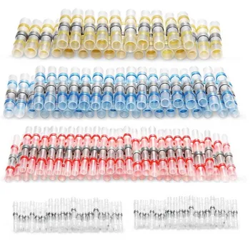 100PCS AWG26-10 Heat Shrink Soldering Seal Sleeves Waterproof Butt Terminals Insulated Electrical Wire Connectors Kit
100PCS AWG26-10 Heat Shrink Soldering Seal Sleeves Waterproof Butt Terminals Insulated Electrical Wire Connectors Kit