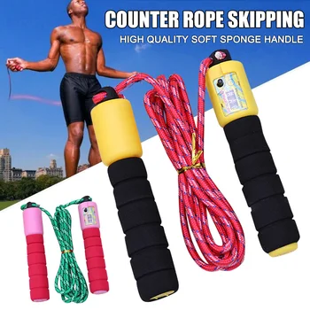 Skipping Rope Jump Rope Cable for Exercise Fitness Training Tool Sports with Counter Color Random #07
Skipping Rope Jump Rope Cable for Exercise Fitness Training Tool Sports with Counter Color Random #07