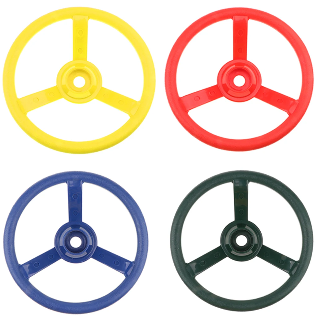 10 inch Swingset Steering Wheel Accessories for Kids Playhouse, Jungle Gym, Climbing Frame, Playground Playset