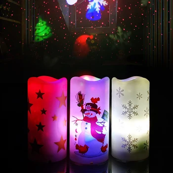 Christmas LED Projection Light Snowman Night Light Snowflakes Lamp USB Candle Lamp For Home Merry Christmas Ornament
Christmas LED Projection Light Snowman Night Light Snowflakes Lamp USB Candle Lamp For Home Merry Christmas Ornament