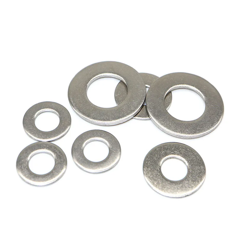 50/100 pcs GB97 304 Stainless Steel Flat Washer Plain Gasket for M2 M2.5 M3 M4 M5 M6 M8 Screw Bolt
50/100 pcs GB97 304 Stainless Steel Flat Washer Plain Gasket for M2 M2.5 M3 M4 M5 M6 M8 Screw Bolt