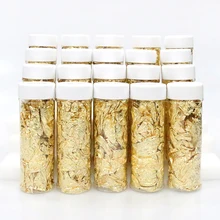 5/10/20/50PCS Grade Genuine Gold Silver Leaf Schabin Flakes 2g 3g Gold Decorative Dishes for Chef Art Chocolates
5/10/20/50PCS Grade Genuine Gold Silver Leaf Schabin Flakes 2g 3g Gold Decorative Dishes for Chef Art Chocolates