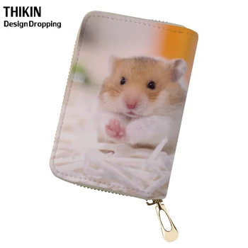 THIKIN Card&ID Holders Women Cute Hamster Golden Bear 3D Printing Cardholder Lady Clutch Wallets Credit Card Feminine Card Case
THIKIN Card&ID Holders Women Cute Hamster Golden Bear 3D Printing Cardholder Lady Clutch Wallets Credit Card Feminine Card Case