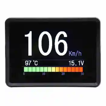 Auto diagnostic tool Automobile On-board Computer ODB2Car Digital OBD Computer Display Fuel Consumption meterTemperature Gauge
Auto diagnostic tool Automobile On-board Computer ODB2Car Digital OBD Computer Display Fuel Consumption meterTemperature Gauge