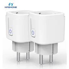 Smart Plug Wifi Wattimetro Smart Plug Socket with Wattmeter Tuya Wifi Smart Meter EU Single Sockets Compatible With Alexa Google
Smart Plug Wifi Wattimetro Smart Plug Socket with Wattmeter Tuya Wifi Smart Meter EU Single Sockets Compatible With Alexa Google