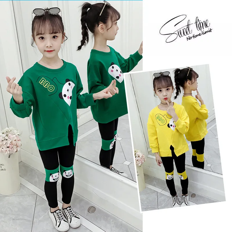 2020 Childrenswear CHILDREN'S Suit Girls Big Boy Hoodie Korean-style Spring And Autumn Casual Two-Piece Set
2020 Childrenswear CHILDREN'S Suit Girls Big Boy Hoodie Korean-style Spring And Autumn Casual Two-Piece Set