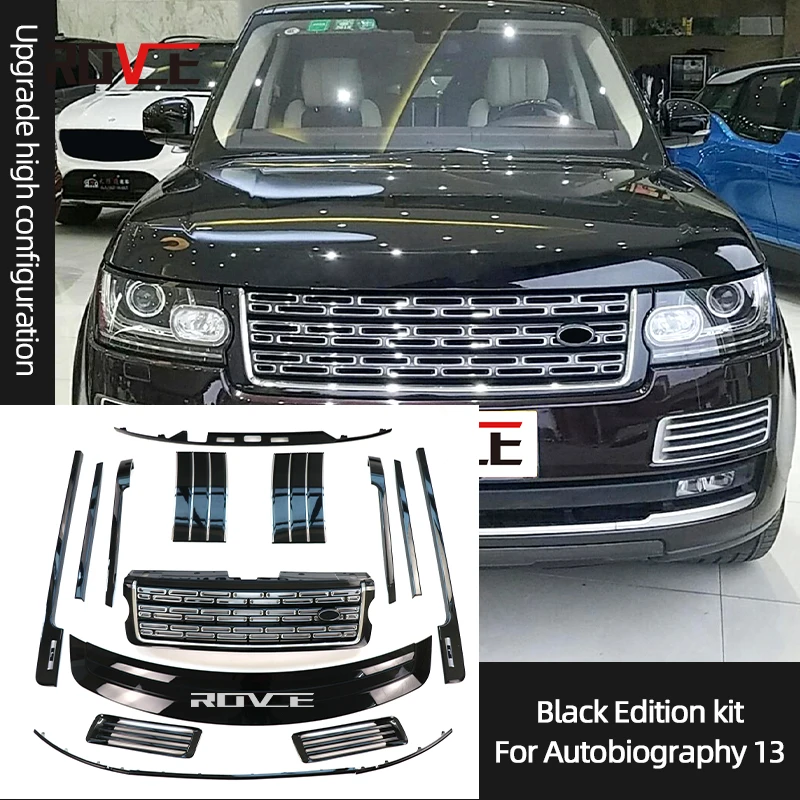 ROVCE Комплект кузова автомобиля для Land Rover Range Rover Vogue 2013 автобиография стиль черный выпуск 18 шт./компл. 24 шт./компл.
ROVCE Комплект кузова автомобиля для Land Rover Range Rover Vogue 2013 автобиография стиль черный выпуск 18 шт./компл. 24 шт./компл.