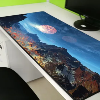 Yuzuoan Fantasy Space Planet Mousepad Keyboard PC Computer Game Natural Rubber Non-slip Lock Edge Mouse Pad Large Size
Yuzuoan Fantasy Space Planet Mousepad Keyboard PC Computer Game Natural Rubber Non-slip Lock Edge Mouse Pad Large Size