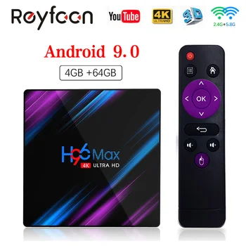 Smart TV Box Android 9.0 H96 Max RK3318 4GB 64GB USB3.0 1080P H.265 60fps Google Voice Assitant Player Youtube 4K Smart TV box
Smart TV Box Android 9.0 H96 Max RK3318 4GB 64GB USB3.0 1080P H.265 60fps Google Voice Assitant Player Youtube 4K Smart TV box