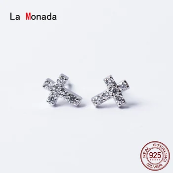 La Monada Cross Stud Earrings For Women Silver 925 Minimalist Fine Women Earrings In Jewelry Stud Earrings 925 Sterling Silver
La Monada Cross Stud Earrings For Women Silver 925 Minimalist Fine Women Earrings In Jewelry Stud Earrings 925 Sterling Silver