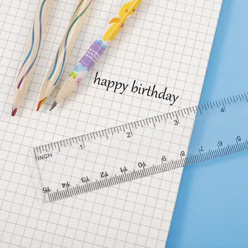 NEW 10 Pcs/Set Simple Style 15cm Transparent Acrylic Ruler Simple Ruler Square Ruler Cute Stationery Drawing Supplies
NEW 10 Pcs/Set Simple Style 15cm Transparent Acrylic Ruler Simple Ruler Square Ruler Cute Stationery Drawing Supplies