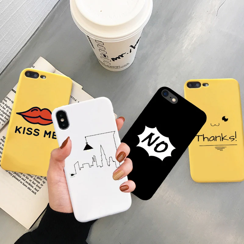 GYKZ Cartoon Cat Lips Pattern Phone Case For iPhone XS MAX X XR 7 8 6 6s Plus Yes No Art Line Soft Matte Back Cover Yellow Coque
GYKZ Cartoon Cat Lips Pattern Phone Case For iPhone XS MAX X XR 7 8 6 6s Plus Yes No Art Line Soft Matte Back Cover Yellow Coque