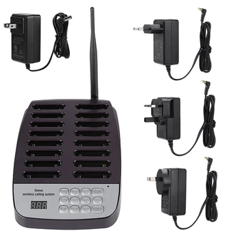 SU-66 1 to 16 Durable Wireless Pager Waiting System Restaurant Queuing Calling System 100-240V
SU-66 1 to 16 Durable Wireless Pager Waiting System Restaurant Queuing Calling System 100-240V