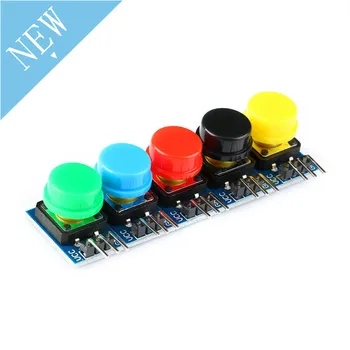 Button Board 2*12mm Big key module Light Touch Switch Black Blue Green Red Yellow Hat for Arduino 12X12MM PCB DIY Electronic
Button Board 2*12mm Big key module Light Touch Switch Black Blue Green Red Yellow Hat for Arduino 12X12MM PCB DIY Electronic