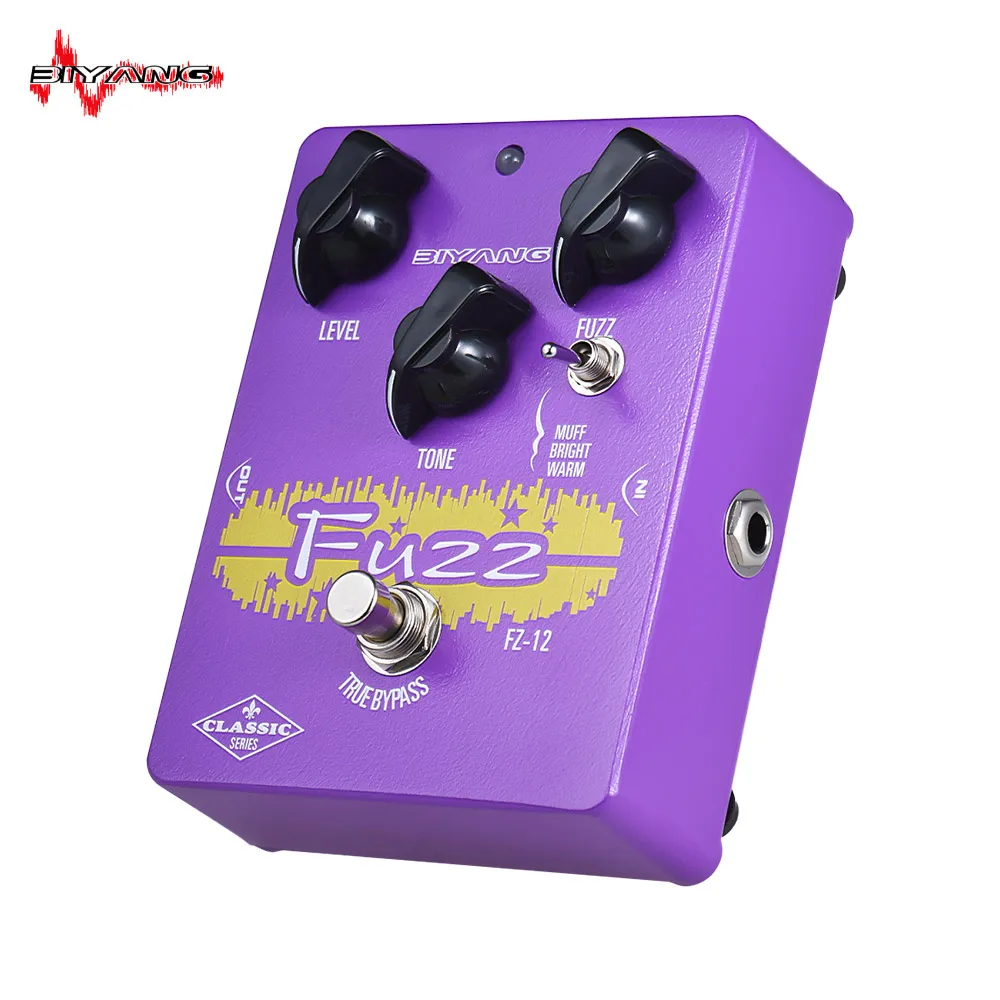 FZ-12 Guitar Effect Pedal Classic Series Analog Fuzz3 Modes True Bypass Full Metal Shell Guitar Parts
FZ-12 Guitar Effect Pedal Classic Series Analog Fuzz3 Modes True Bypass Full Metal Shell Guitar Parts