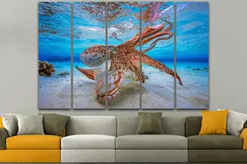 Home Decoration Canvas Octopus Sea Poulpe Painting Wall Art Shellfish Ocean Poster Modular Picture Frame For Bedside Background
Home Decoration Canvas Octopus Sea Poulpe Painting Wall Art Shellfish Ocean Poster Modular Picture Frame For Bedside Background