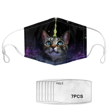 Unicorn Cat Pattern PM2.5 Mouth Mask Kawaii Animal Anti Dust Mask Activated Carbon Filter Mouth-muffle Breathable Washable
Unicorn Cat Pattern PM2.5 Mouth Mask Kawaii Animal Anti Dust Mask Activated Carbon Filter Mouth-muffle Breathable Washable