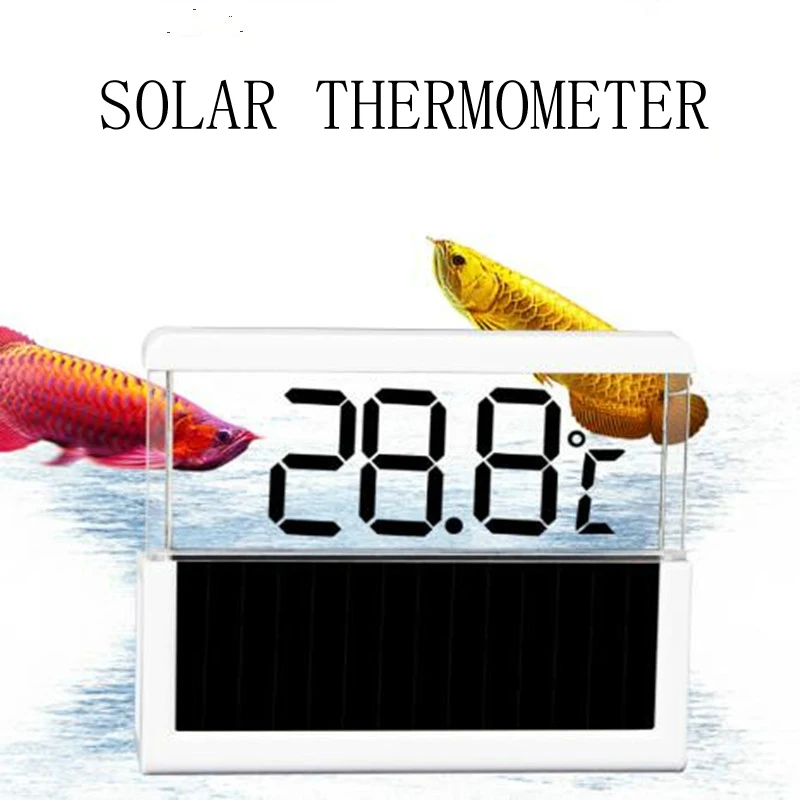 Fish tank solar synchronous thermometer high precision electronic digital display liquid crystal aquarium LED thermometer
Fish tank solar synchronous thermometer high precision electronic digital display liquid crystal aquarium LED thermometer