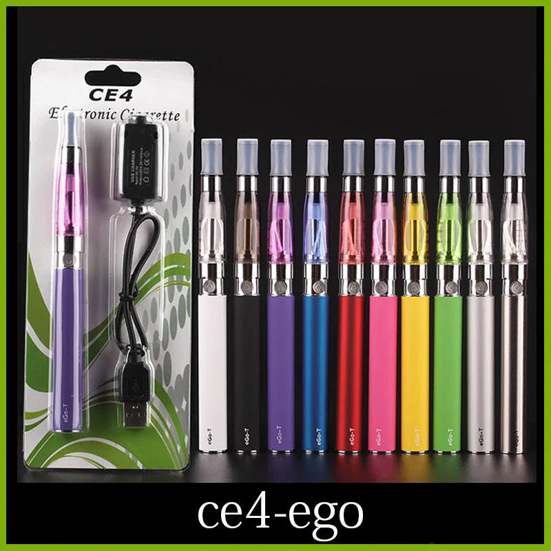 

Ego Starter Kit CE4 Atomizer Electronic Cigarette E cig Kit 650mah 900mah 1100mah EGO-T Battery Blister Case and Charger