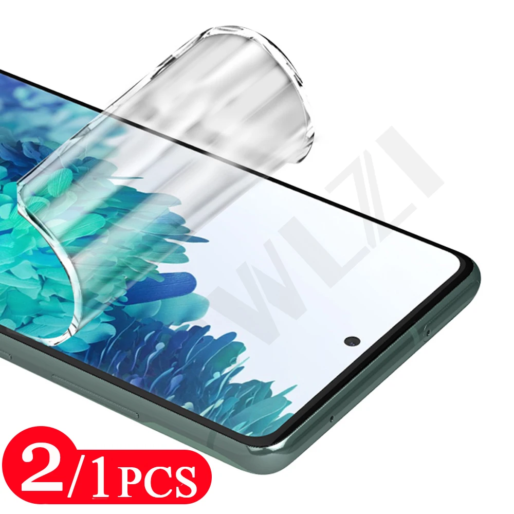 2-1Pcs full cover hydrogel film for samsung galaxy s21 Ultra s20 FE s10 lite s9 s8 plus s7 edge phone screen protector Not Glass
2-1Pcs full cover hydrogel film for samsung galaxy s21 Ultra s20 FE s10 lite s9 s8 plus s7 edge phone screen protector Not Glass