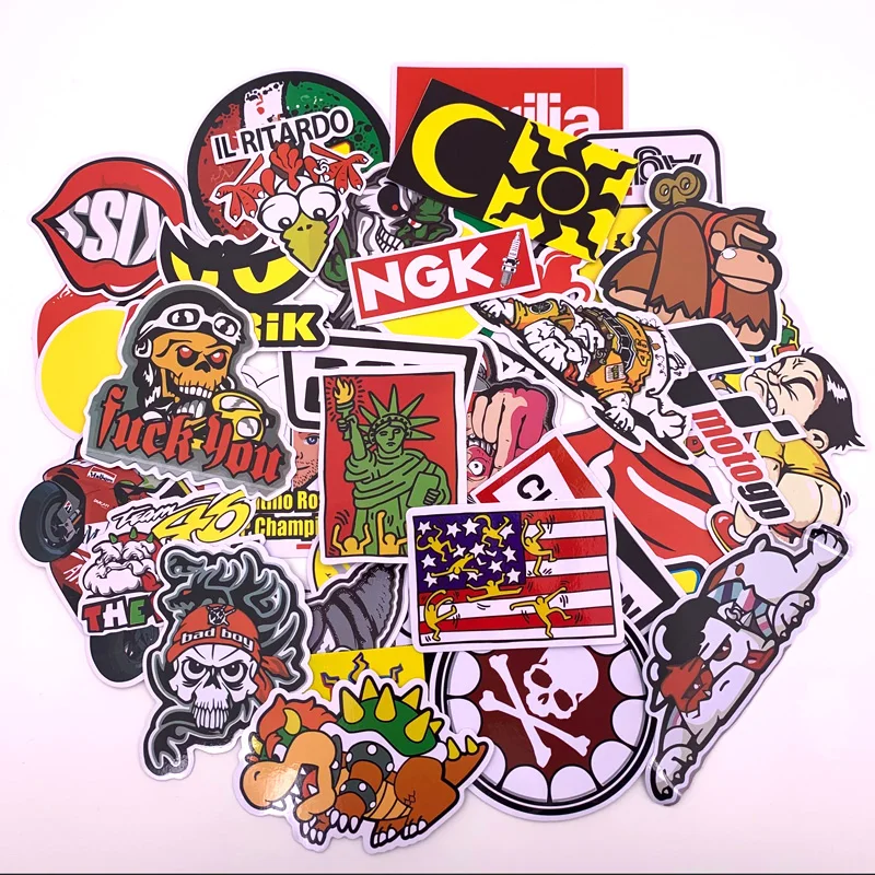 40 pcs Funny Car Stickers on Motorcycle Suitcase Home Decor Phone Laptop Covers DIY Vinyl Decal Sticker Bomb JDM Car styling
40 pcs Funny Car Stickers on Motorcycle Suitcase Home Decor Phone Laptop Covers DIY Vinyl Decal Sticker Bomb JDM Car styling