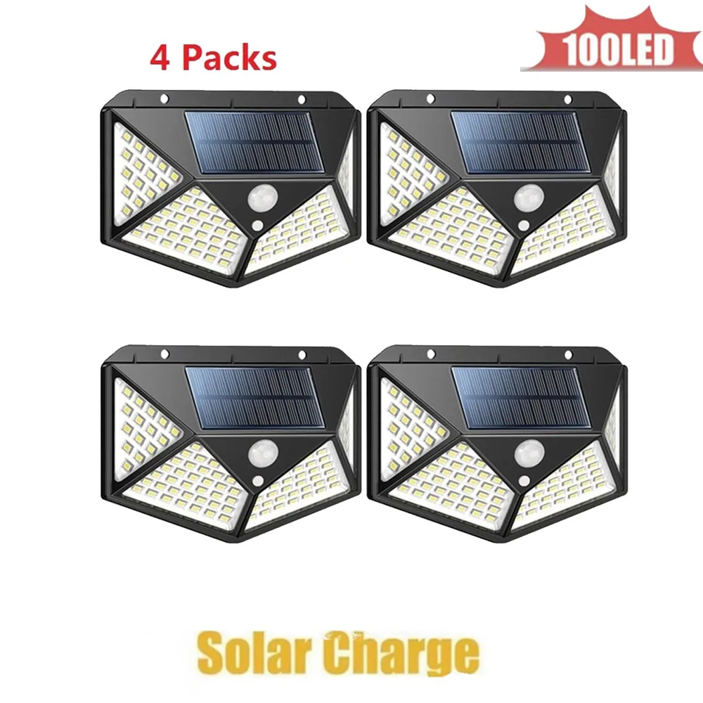 1-4PCS 100 LED Outdoor Solar Wall Light PIR Motion Sensor Solar Lamp Waterproof Infrared Sensor Garden Light 4 sided 270°lightin
1-4PCS 100 LED Outdoor Solar Wall Light PIR Motion Sensor Solar Lamp Waterproof Infrared Sensor Garden Light 4 sided 270°lightin