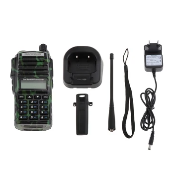 Camouflage Dual Band Walkie Talkie 10km FM Transceiver VHF/UHF Two Way Radio
Camouflage Dual Band Walkie Talkie 10km FM Transceiver VHF/UHF Two Way Radio