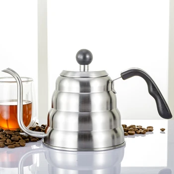 Coffee pot 1.2L Stainless Steel Pour Over Coffee Pot Kettle with Thermometer for Home Office Apartment
Coffee pot 1.2L Stainless Steel Pour Over Coffee Pot Kettle with Thermometer for Home Office Apartment