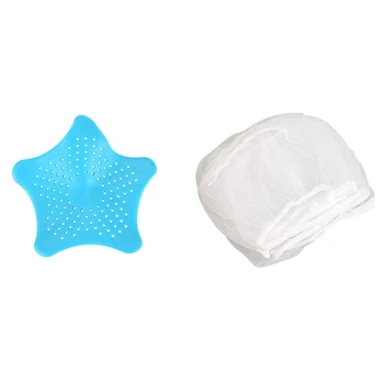 1x Practical Draining Filter of Dechet Hair PVC & 100Pcs Anti-Blocking Water-Proof Bag of Disposable Filter Mesh
1x Practical Draining Filter of Dechet Hair PVC & 100Pcs Anti-Blocking Water-Proof Bag of Disposable Filter Mesh