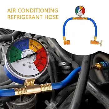 R134A refrigerant air conditioning inflatable hose with Gauge 1/2 Thread for American and Europe Air Conditioning Installation
R134A refrigerant air conditioning inflatable hose with Gauge 1/2 Thread for American and Europe Air Conditioning Installation