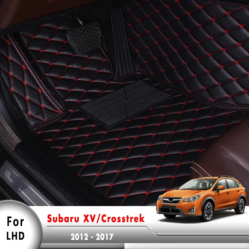 Автомобильные коврики для Subaru XV 2012 2013 2014 2015 2016 2017 кожаные ковры тире чехлы авто