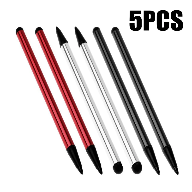 5pcs Capacitive Pen Capacitive Touch Panel Resistance Screen Dual-purpose Touch Pen Navigation Universal Mobile Handwriting Pen
5pcs Capacitive Pen Capacitive Touch Panel Resistance Screen Dual-purpose Touch Pen Navigation Universal Mobile Handwriting Pen