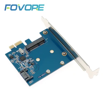 PCIe mSATA SATA Converter Card PCIe to mSATA SATA 3.0 III Converter PCIe PCI-e SATA3 Adapter Card support nas chip ASM1061
PCIe mSATA SATA Converter Card PCIe to mSATA SATA 3.0 III Converter PCIe PCI-e SATA3 Adapter Card support nas chip ASM1061