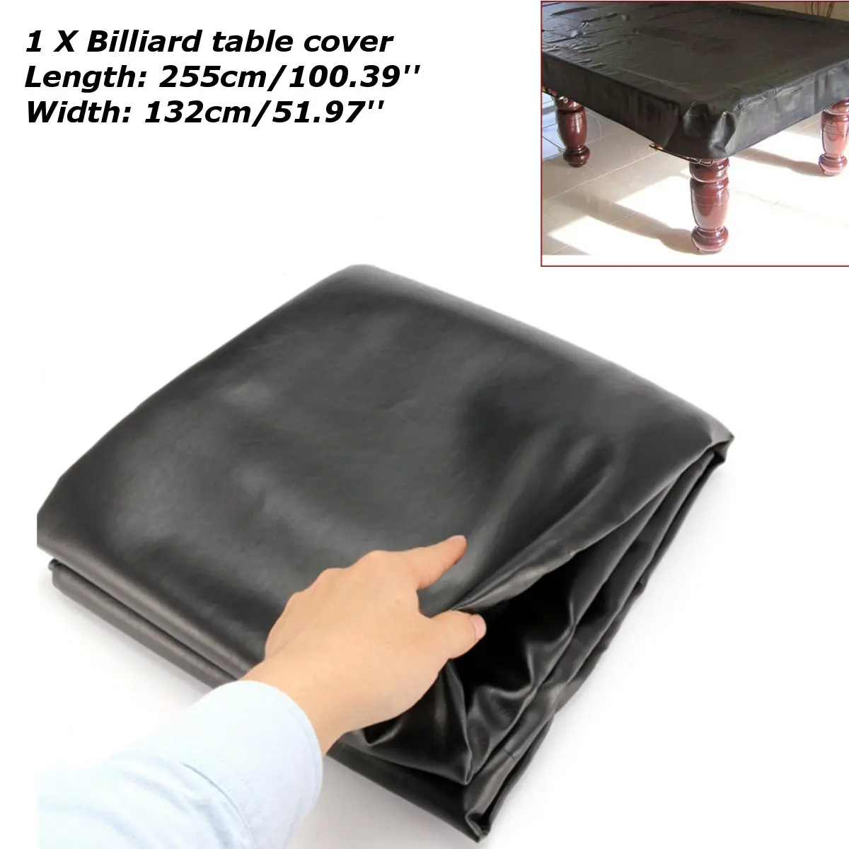 Waterproof Dust Table Billiard Cover Rubber Rip Resistant Universal for Rectangle Pool Table Billiard Cover Tableclo Snooker
Waterproof Dust Table Billiard Cover Rubber Rip Resistant Universal for Rectangle Pool Table Billiard Cover Tableclo Snooker