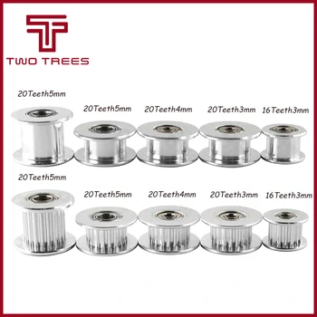 GT2 Type Passive Synchronous Wheel 16/20 Tooth Teeth Aluminum Timing Drive Pulley for 3D Printer gear Idler Pulley Wide 6mm/10mm
GT2 Type Passive Synchronous Wheel 16/20 Tooth Teeth Aluminum Timing Drive Pulley for 3D Printer gear Idler Pulley Wide 6mm/10mm