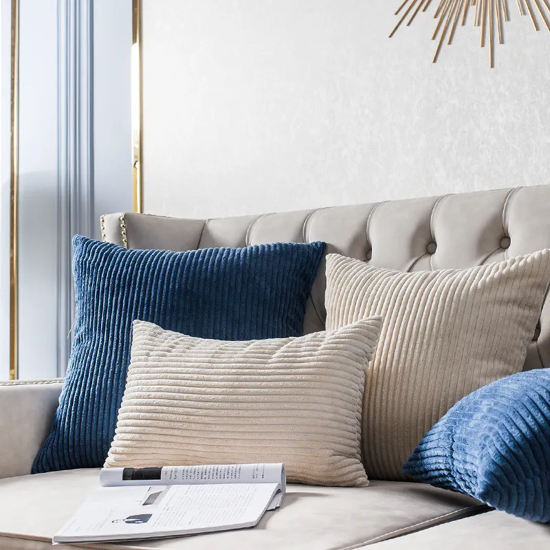 Corduroy pillow modern minimalist sofa cushion solid waist waist plush pillow backrest rectangular pillowcase
Corduroy pillow modern minimalist sofa cushion solid waist waist plush pillow backrest rectangular pillowcase