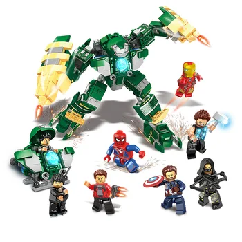 The JX60022 hero series collects 8 models to form the landlord particle building block toy
The JX60022 hero series collects 8 models to form the landlord particle building block toy