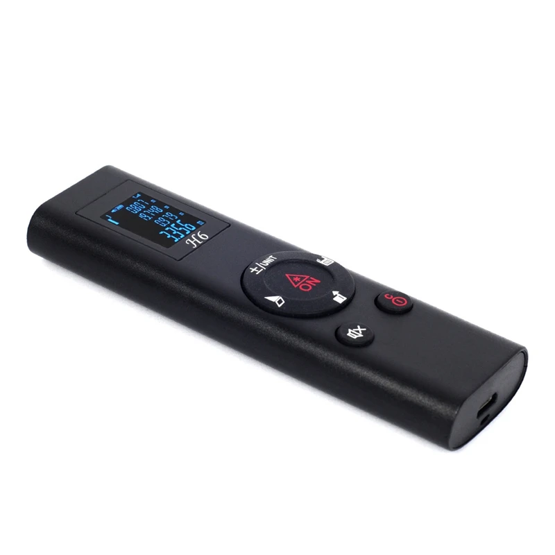 Handheld Mini Distance Meter 40M USB Charging Range Finder High-Accuracy Distance Meter Test Tools Distance Measurer
Handheld Mini Distance Meter 40M USB Charging Range Finder High-Accuracy Distance Meter Test Tools Distance Measurer