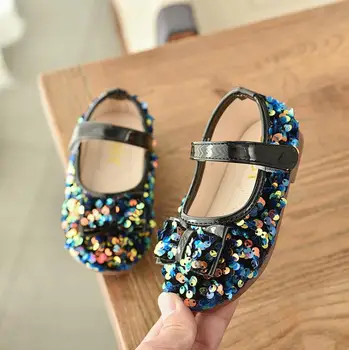 New Spring Autumn Fashion children Flats Sequin bow shoes Sweet Girls Princess shoes School show sneakers Size 21-30
New Spring Autumn Fashion children Flats Sequin bow shoes Sweet Girls Princess shoes School show sneakers Size 21-30