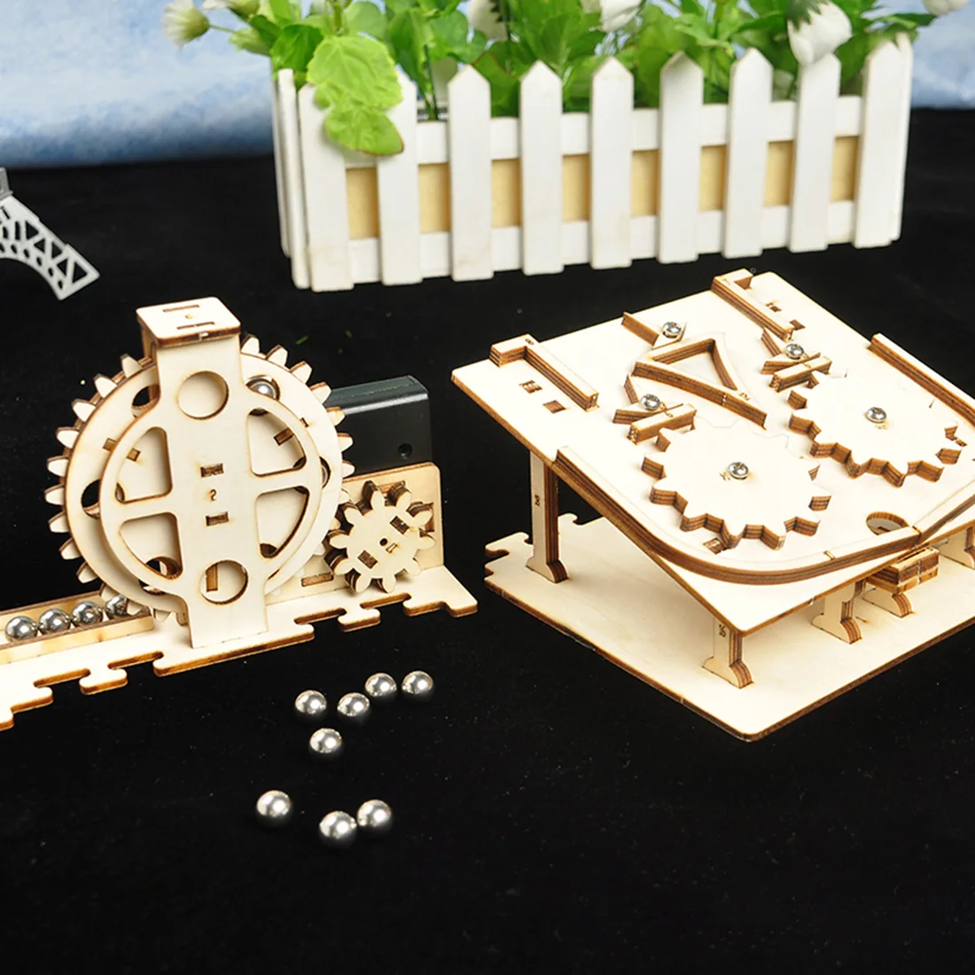 DIY Wooden Puzzle Model Kit Gear Drive 3D Track Rolling Ball Assembly Jigsaw Educational Toys Gift - Power Source Nebula
DIY Wooden Puzzle Model Kit Gear Drive 3D Track Rolling Ball Assembly Jigsaw Educational Toys Gift - Power Source Nebula