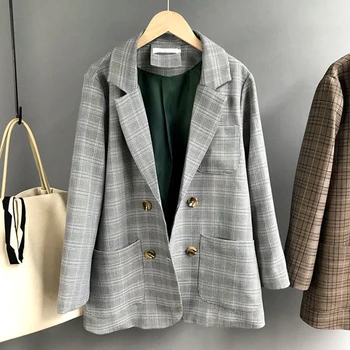 Leiouna 3xl Plus Size Turn-down Casual Slim Office Ladies Notched Collar Women Blazer 2020 Autumn Warm Jacket Business Outerwear
Leiouna 3xl Plus Size Turn-down Casual Slim Office Ladies Notched Collar Women Blazer 2020 Autumn Warm Jacket Business Outerwear