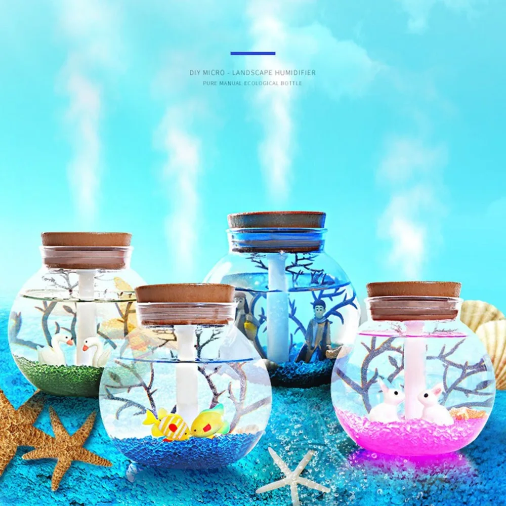 DIY Mini Beautiful Landscape Display Air Humidifier Silent Sprayer Home Office Night Light USB For Pregnant Elderly
DIY Mini Beautiful Landscape Display Air Humidifier Silent Sprayer Home Office Night Light USB For Pregnant Elderly