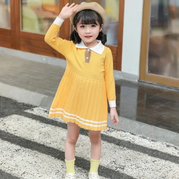 Knitted Winter Dress For Baby Girl Sweater Autumn Spring Knit Sweater Toddler Clothing Little Girls Long Sleeve Tops Fashion
Knitted Winter Dress For Baby Girl Sweater Autumn Spring Knit Sweater Toddler Clothing Little Girls Long Sleeve Tops Fashion