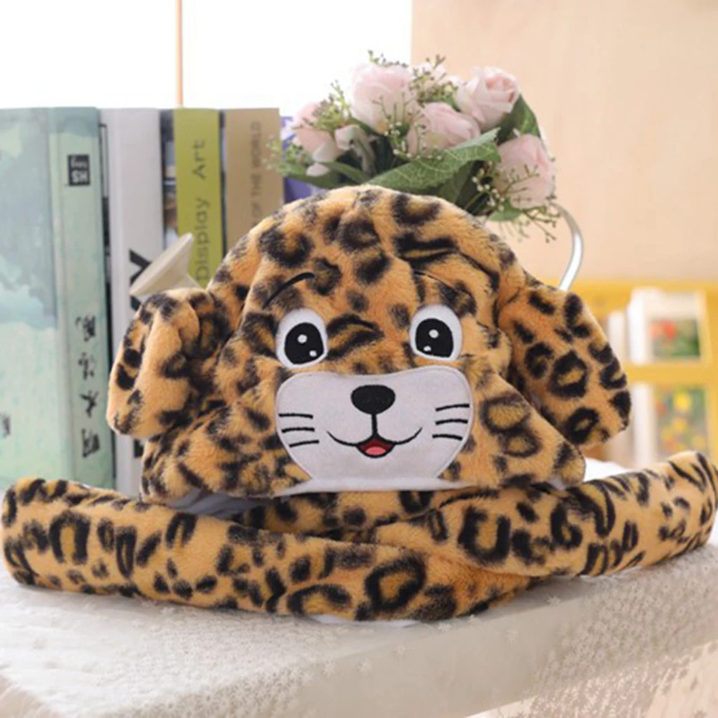 Funny Toy Leopard Hat Ears Portable Hat Plush Cute Animal Cap As A Gift For Women And Kids
Funny Toy Leopard Hat Ears Portable Hat Plush Cute Animal Cap As A Gift For Women And Kids