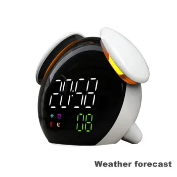 Weather Forecast Light Alarm Clock Led Wake-Up Light Creative Children Intelligent Induction Charging Alarm Clock
Weather Forecast Light Alarm Clock Led Wake-Up Light Creative Children Intelligent Induction Charging Alarm Clock